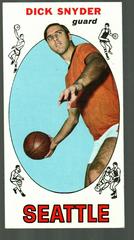 Dick Snyder Basketball Cards 1969 Topps Prices