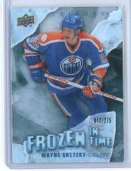 Wayne Gretzky #FT-WG Hockey Cards 2022 Upper Deck Trilogy Frozen in Time Prices