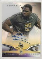 Antonio Richardson #56 Football Cards 2014 Topps Platinum Rookie Autograph Prices