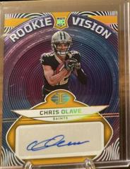 Chris Olave [Gold] #RVS-CO Football Cards 2022 Panini Illusions Rookie Vision Signatures Prices