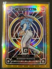 Wander Franco [Gold] #MTH-1 Baseball Cards 2022 Panini Donruss Optic Mythical Prices
