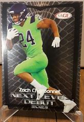 Zach Charbonnet #NLD-25 Football Cards 2023 Sage Artistry Next Level Debut Prices