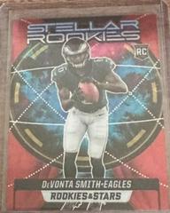 DeVonta Smith [Red Circles] #SR6 Football Cards 2021 Panini Rookies and Stars Stellar Prices