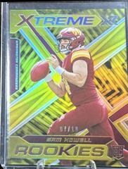 Sam Howell [Gold] #XTR-5 Football Cards 2022 Panini XR Xtreme Rookies Prices
