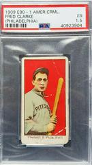 Fred Clarke [Philadelphia] Baseball Cards 1909 E90-1 American Caramel Prices