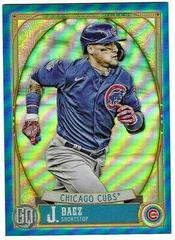 Javier Baez [Blue Refractor] Baseball Cards 2021 Topps Gypsy Queen Chrome Box Toppers Prices