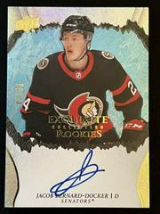 Jacob Bernard Docker #R-JB Hockey Cards 2021 Upper Deck Ice Exquisite Collection Rookie Signatures Prices