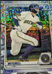 Garrett Mitchell [Sparkle Refractor] #BD-118 Baseball Cards 2020 Bowman Draft Chrome Prices