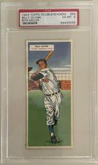 Billy Glynn, Bob Miller Baseball Cards 1955 Topps Doubleheaders Prices