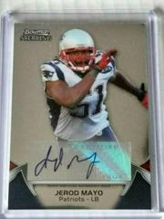 Jerod Mayo [Autograph] Football Cards 2012 Bowman Sterling Prices