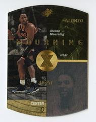 Alonzo Mourning [Gold] #23 Basketball Cards 1998 Spx Prices