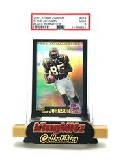 Chad Johnson [Black Refractor] #259 Football Cards 2001 Topps Chrome Prices