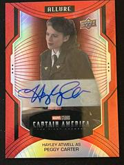 Hayley Atwell as Peggy Carter [Red Auto] #131 Marvel 2022 Allure Prices