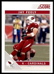 Jay Feely #5 Football Cards 2011 Panini Score Prices