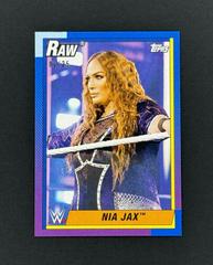 Nia Jax [Blue] Wrestling Cards 2021 Topps Heritage WWE Prices