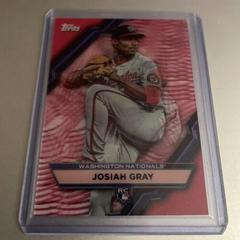 Josiah Gray Baseball Cards 2022 Topps 3D Rookie Class Motion Prices