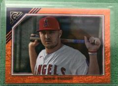 Mike Trout [Orange Pattern] #100 Baseball Cards 2022 Topps Gallery Prices