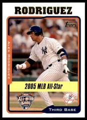Alex Rodriguez #UH176 Baseball Cards 2005 Topps Updates & Highlights Prices