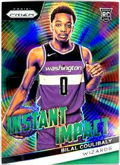 Bilal Coulibaly [Green] #19 Basketball Cards 2023 Panini Prizm Instant Impact Prices