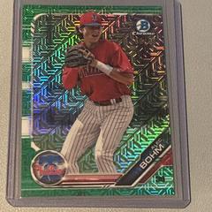Alec Bohm [Green Shimmer] Baseball Cards 2019 Bowman Chrome Prospects Prices