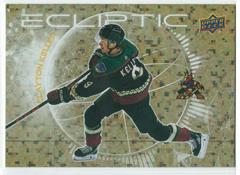 Clayton Keller [Gold Sparkle] Hockey Cards 2023 Upper Deck Ecliptic Prices