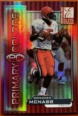 Donovan McNabb [Red] #10 Football Cards 1999 Panini Donruss Elite Primary Colors Prices