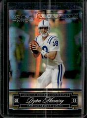 Peyton Manning [Xtra Points Black] #66 Football Cards 2007 Playoff Prestige Prices