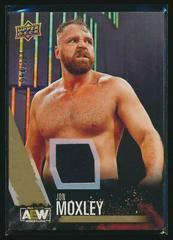 Jon Moxley [Gold Memorabilia] #13 Wrestling Cards 2021 Upper Deck AEW Prices