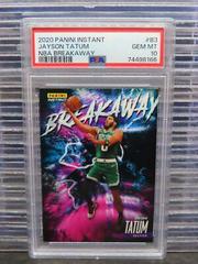 Jayson Tatum #3 Basketball Cards 2020 Panini Instant Breakaway Prices