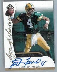 Brett Favre [Gold] Football Cards 2005 SP Authentic Sign of the Times Prices