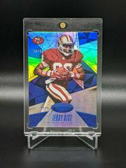 Jerry Rice [Mirror Blue] Football Cards 2015 Panini Certified Prices