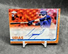 Luis Arraez [Orange Refractor] #LA Baseball Cards 2019 Topps Chrome Autographs Prices