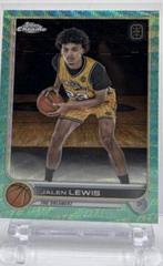 Jalen Lewis [Aqua] #2 Basketball Cards 2022 Topps Chrome OTE Overtime Elite Prices