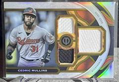 Cedric Mullins [Gold] Baseball Cards 2023 Topps Tribute Triple Relics Prices