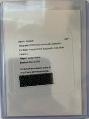 Jordan Walker [Prospect Patch Autograph Holo Silver] #2 Baseball Cards 2023 Panini Immaculate Prices
