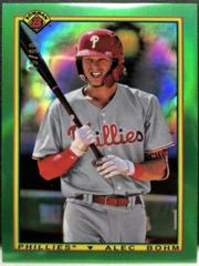 Alec Bohm [Green Refractor] #90BAB Baseball Cards 2020 Bowman Chrome 1990 Prices