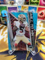 Trey Lance [Blue Fluorescent] #WW-11 Football Cards 2022 Panini Mosaic Will to Win Prices