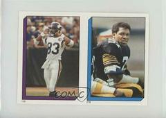 Steve Jordan, Mike Merriweather Football Cards 1986 Topps Stickers Prices