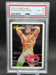Ravishing Rick Rude Wrestling Cards 1989 Classic WWF Prices