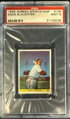 Enos Slaughter #198 Baseball Cards 1949 Eureka Sportstamps Prices