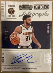 Jamal Murray Basketball Cards 2021 Panini Contenders Contenders Autographs Prices