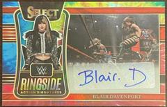 Blair Davenport [Tie Dye Prizm] Wrestling Cards 2022 Panini Select WWE Ringside Action Signatures Prices