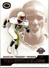 Snoop Minnis #13 Football Cards 2001 Pacific Dynagon Top of the Class Prices