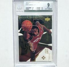 LeBron James [Gold] #184 Basketball Cards 2003 Upper Deck Black Diamond Prices