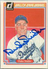 Duke Snider Baseball Cards 1983 Donruss Hall of Fame Heroes Prices