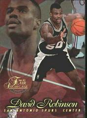 David Robinson [Row 1] Basketball Cards 1996 Flair Showcase Prices