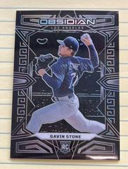 Gavin Stone #3 Baseball Cards 2023 Panini Chronicles Obsidian Prices