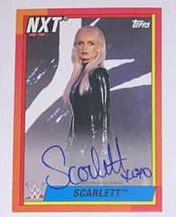 Scarlett [Red] Wrestling Cards 2021 Topps Heritage WWE Autographs Prices