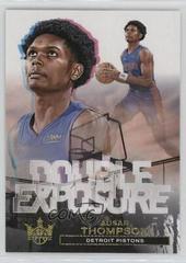 Ausar Thompson #14 Basketball Cards 2023 Panini Court Kings Double Exposure Prices