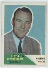 Lou Rymkus #80 Football Cards 1960 Fleer Prices